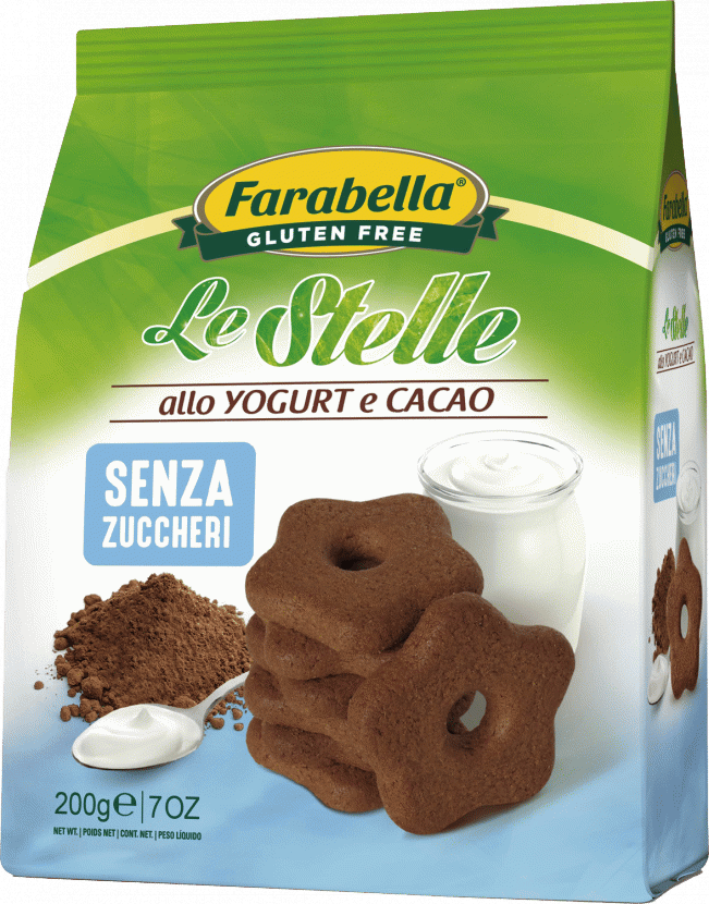 Stelle – Biscoitos de Yogurte e Cacau